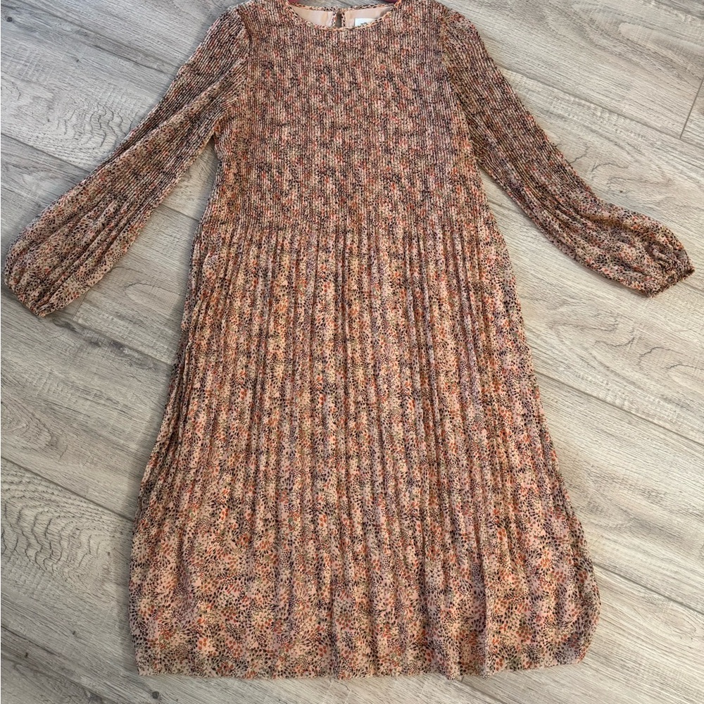 Aritzia Multicolor Long Sleeve Dress